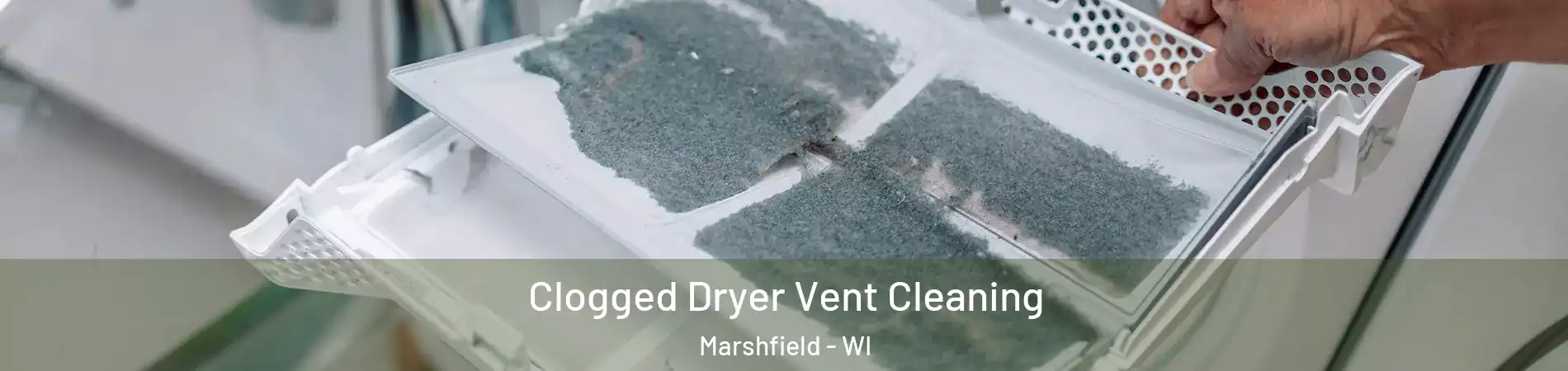  Clogged Dryer Vent Cleaning Marshfield - WI