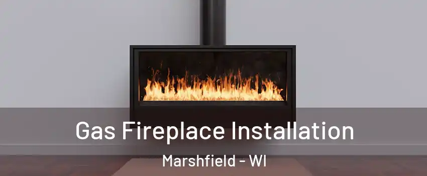  Gas Fireplace Installation Marshfield - WI