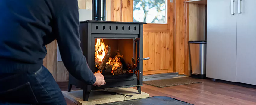 Open Hearth Wood Fireplace Installation in Marshfield, WI