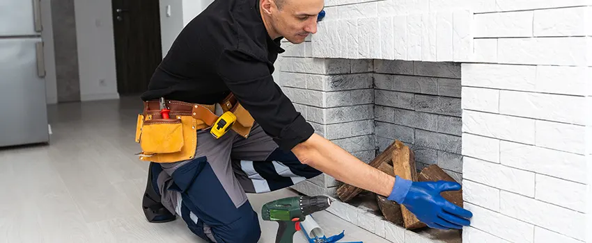 Fireplace Damaged Damper Frame Repair Services in Marshfield, Wisconsin