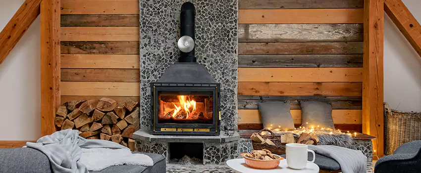 Thelin Hearth Products Direct Vent Gas Stove Fireplace Inspection in Marshfield, Wisconsin