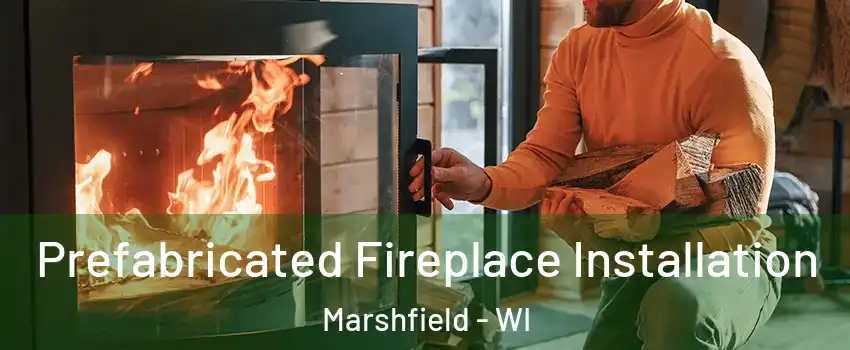 Prefabricated Fireplace Installation Marshfield - WI